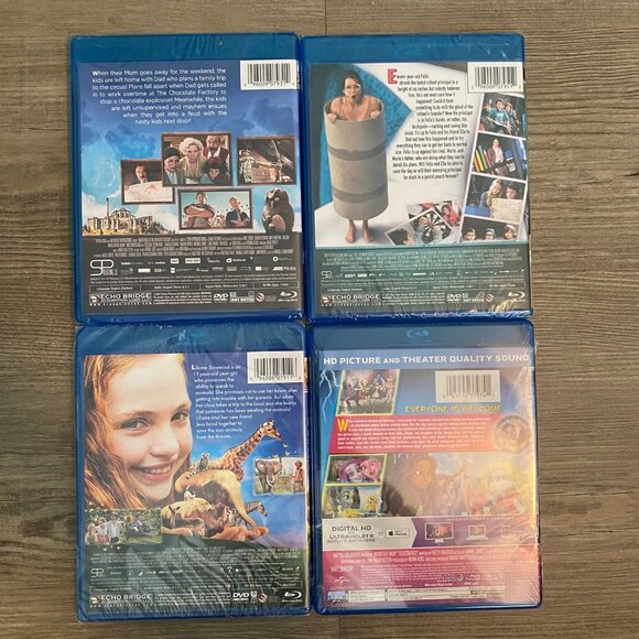 Lot of 4 BluRay Movies - Monster High Electrified, Little Miss Dolittle, Etc - Picture 2 of 5